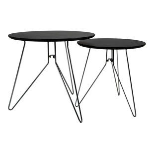 Champlon 2 Piece Nest Of Tables (Set Of 2) By Orren Ellis | Cheap Price Champlon 2 Piece Nest Of Tables (Set Of 2) By Orren Ellis | Cheap Price