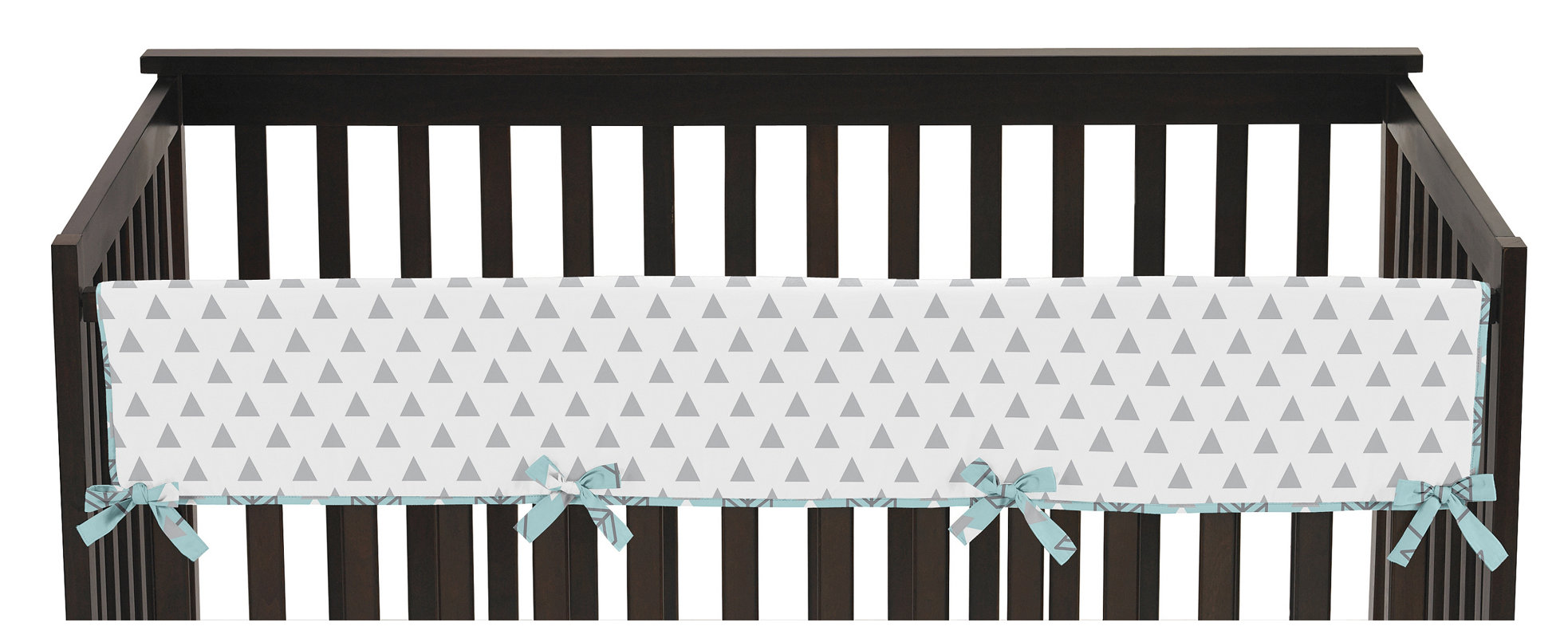 Sweet Jojo Designs Earth and Sky Long Crib Rail Guard Cover & Reviews