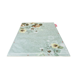 Vase Non-Flying Blue Indoor/Outdoor Novelty Rug