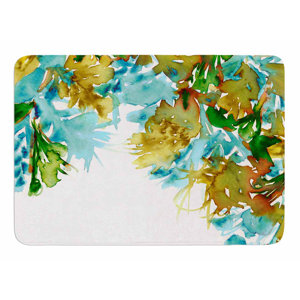 Floral Cascade 9 by Ebi Emporium Bath Mat