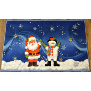 North Pole Joy in Holidays Christmas Mat