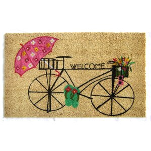 Audrie Bicycle Welcome Doormat