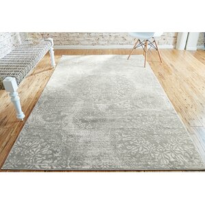 Argyle Light Gray Area Rug