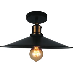 Brave 1-Light Semi Flush Mount