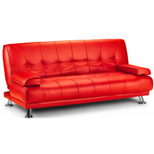 Red Sofa Beds Wayfair Co Uk Brewer 3 Seater Clic Clac Sofa