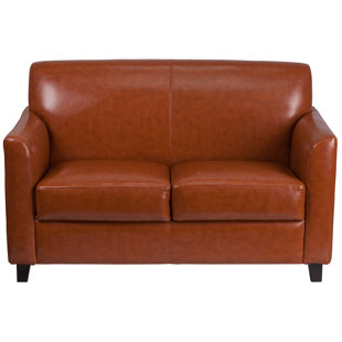 Burnt Orange Leather Sofa Wayfair Quickview