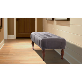 Long Narrow Entryway Bench Wayfair Dyer Tufted Accent Upholstered Entryway Bench