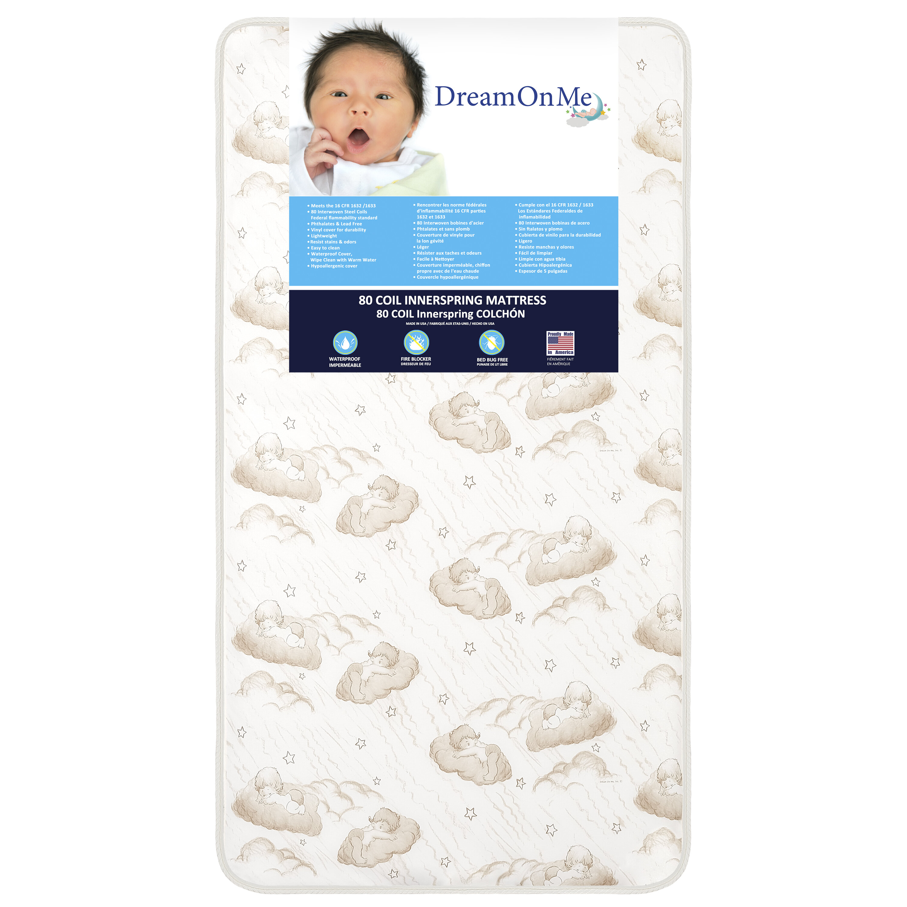 Twilight 5 80 Coil Spring Crib And Toddler Bed Mattress