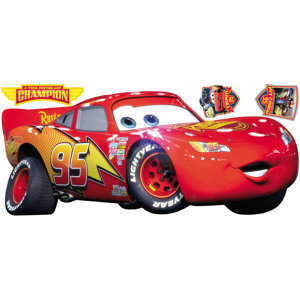 Popular Characters Cars Lightening McQueen Giant Wall Decal