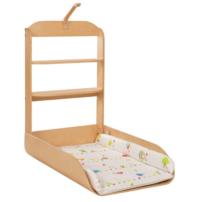 mounted changing table