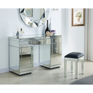 Small Mirrored Dressing Table Wayfair Co Uk 0 Apr Financing