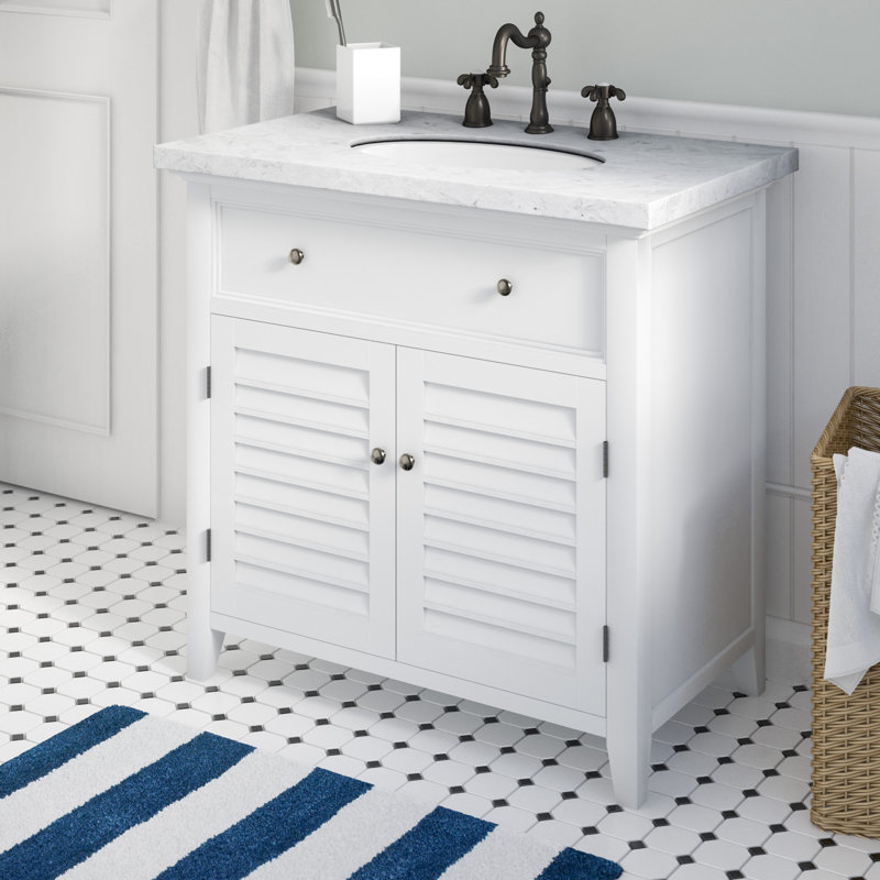 Laurel Foundry Modern Farmhouse Rome 35 Single Bathroom Vanity Set Rome 35 Single Bathroom Vanity Set