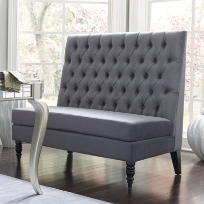 High Back Tufted Bench | Wayfair