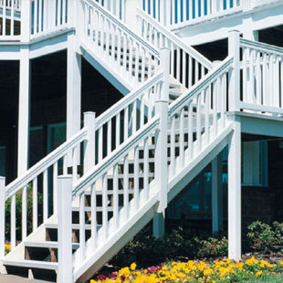 Outdoor Stair Railings Kits Wayfair Heavy Duty Sefton Stair Railing
