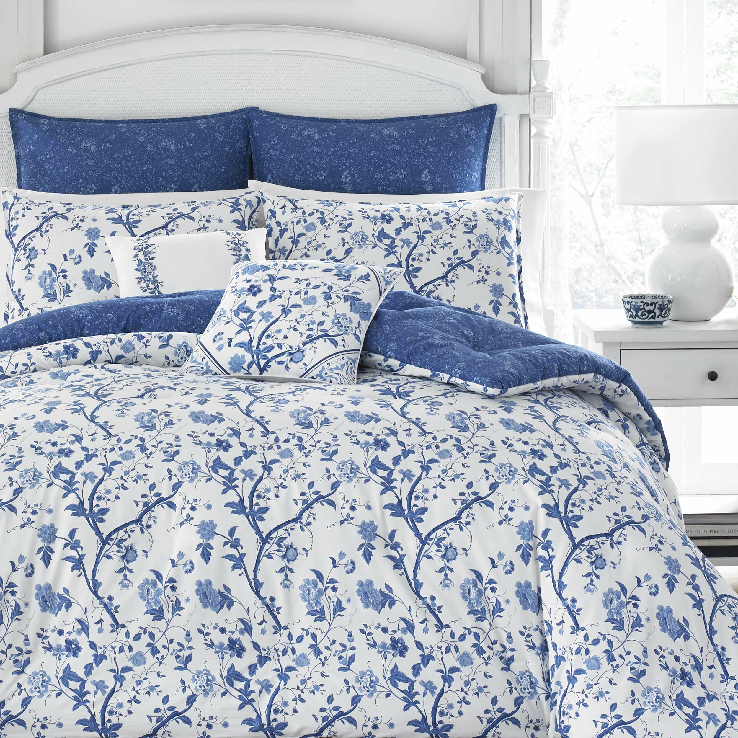 Laura Ashley Elise Cotton Duvet Cover Set By Laura Ashley Home