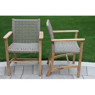 Teak Patio Dining Chairs You Ll Love Wayfair Tibbitts Teak Patio Dining Chair Set Of 2