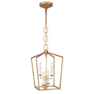 Isoline 4-Light Foyer Pendant