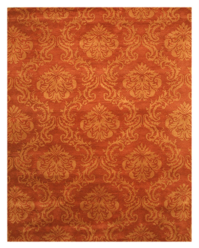 The Conestoga Trading Co. Lebanon HandTufted Rust Area Rug & Reviews