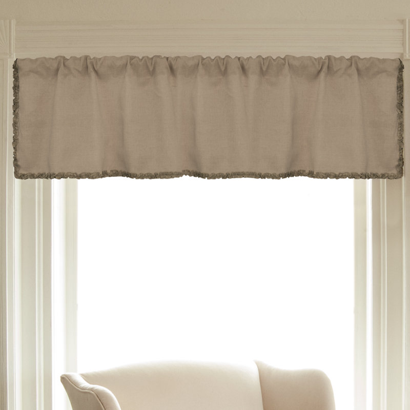 Heritage Lace Ruffled Luxury Curtain Valance Wayfair