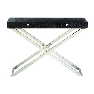 Modern Contemporary Console Tables You Ll Love Wayfair Stainless Steel Console Table