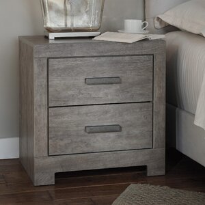 Rosen 2 Drawer Nightstand