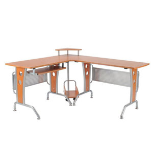 Computertisch mit Tastaturauszug von Hazelwood H..