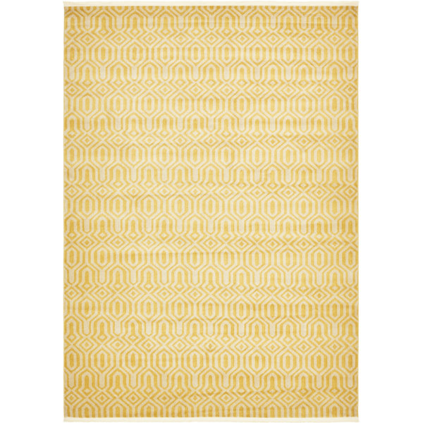 Langley Street Bingaman Yellow Cream Area Rug Reviews Wayfair