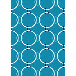 Mitchell Turquoise Area Rug