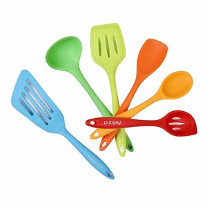 6 Piece Silicone Cooking Utensil Set