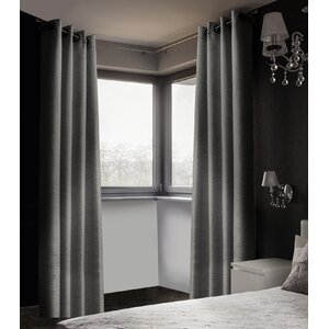 Arends Solid Blackout Thermal Grommet Curtain Panels (Set of 2)