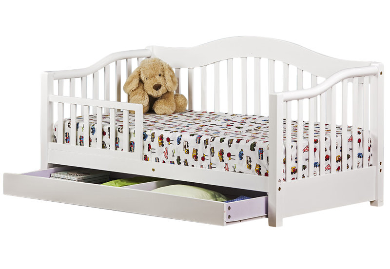 Dream On Me Convertible Toddler Bed with Storage & Reviews Wayfair