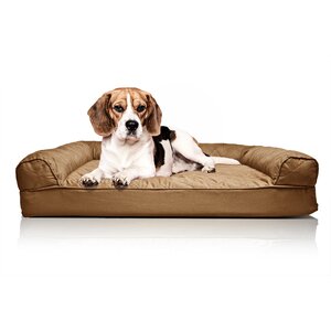 Quilted Orthopedic Sofa-Style Dog Bed