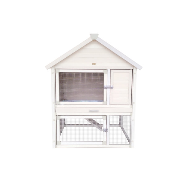 New Age Pet ecoFLEX Huntington TwoLevel Rabbit Hutch & Reviews Wayfair
