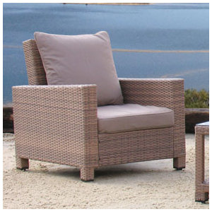 Loungesessel Lanzarote mit Auflage von Grasekamp