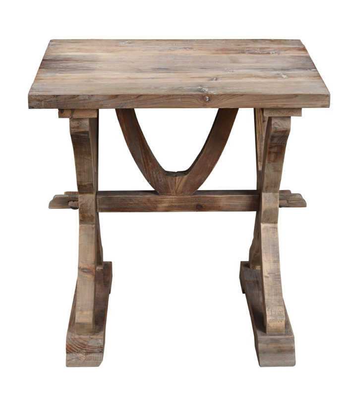 Canterbury Reclaimed Wood End Table & Reviews Joss & Main