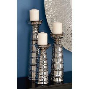 3 Piece Candle Holder Set