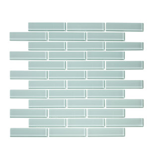 Seafoam Green Subway Tile Wayfair 1 X 3 Gl Mosaic Tile In Seafoam Green