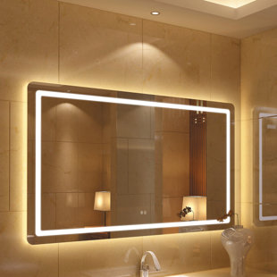 back lit mirror etched bode back lit led daylight bathroom mirror wayfair back lit mirror etched bode back lit led daylight bathroom mirror wayfair