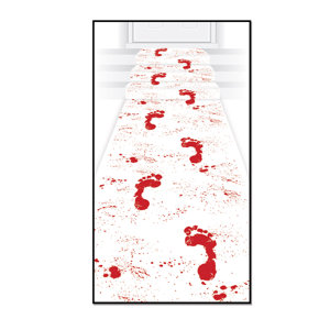 Halloween Bloody Footprints Runner