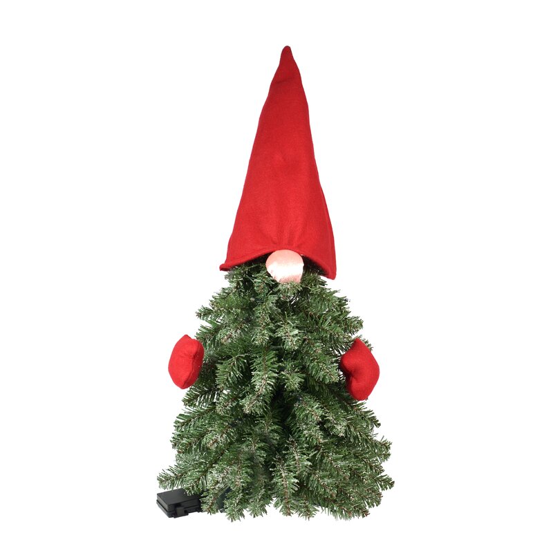 The Holiday Aisle 2.5' Gnome Green Artificial Christmas Tree & Reviews ...