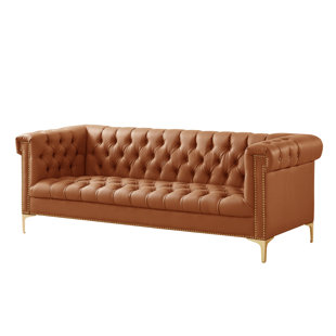 Faux Leather Sofas You Ll Love Wayfair Quickview