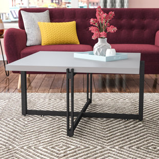 Stone Base Coffee Table Wayfair Baran Metal Base Coffee Table