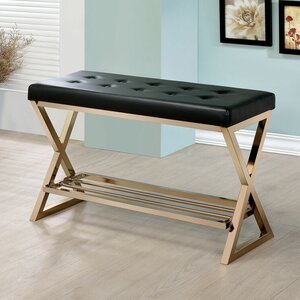 Karsyn Faux Leather Storage Bench