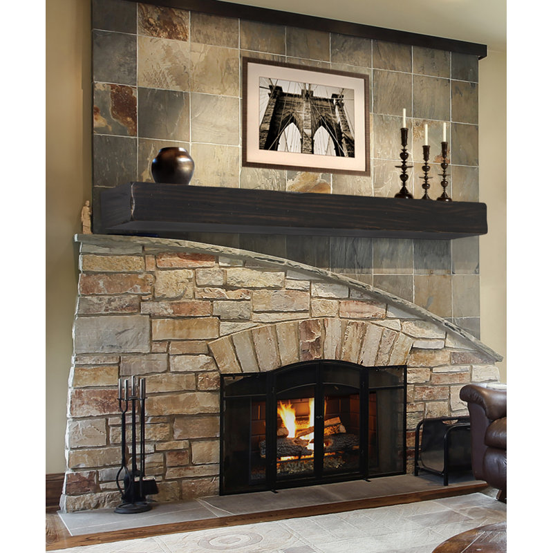Pearl Mantels The Shenandoah Fireplace Shelf Mantel Reviews Wayfair