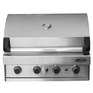 Turbo 4-Burner Built-In Gas Grill