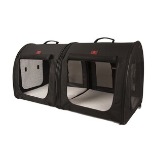 2-in-1 Double Fabric Portable Yard Kennel