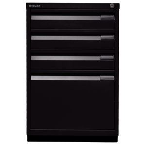 Aktenschrank Serie F mit 4 Schubladen von Bisley