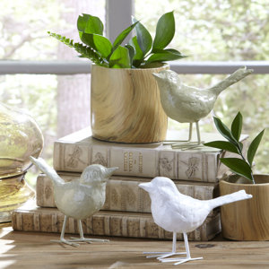 Flock Bird Decor (Set of 3)