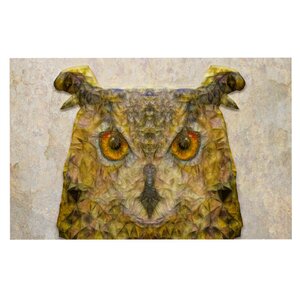 Ancello 'Abstract Owl' Doormat