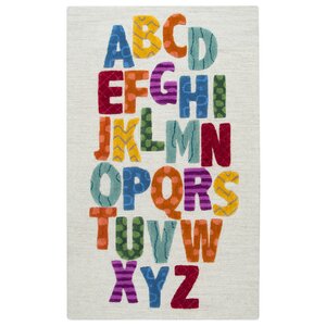 Ashlee Hand-Tufted Blue/Yellow Kids Rug